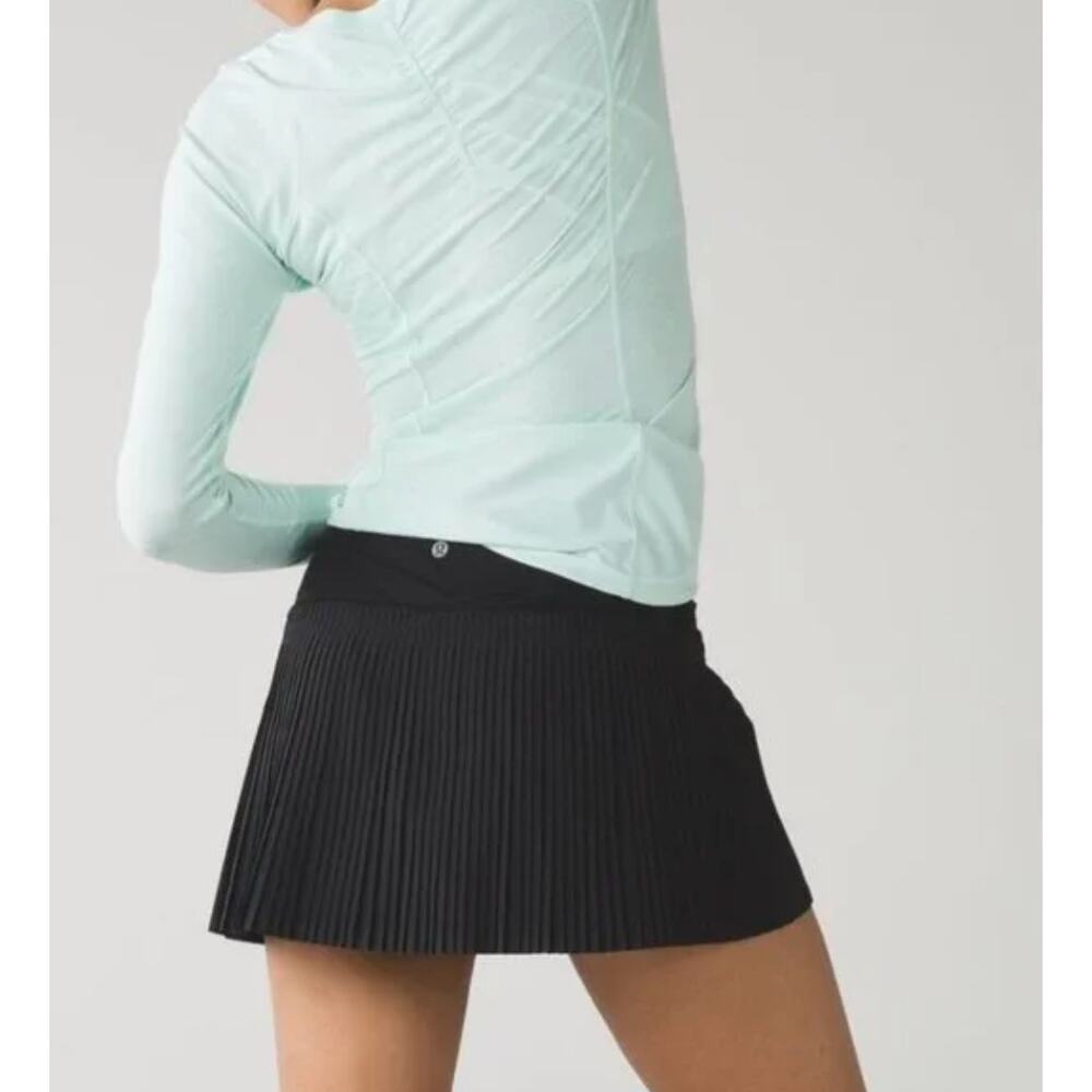 lululemon athletica Black Pleated Skort - Picture 4 of 13